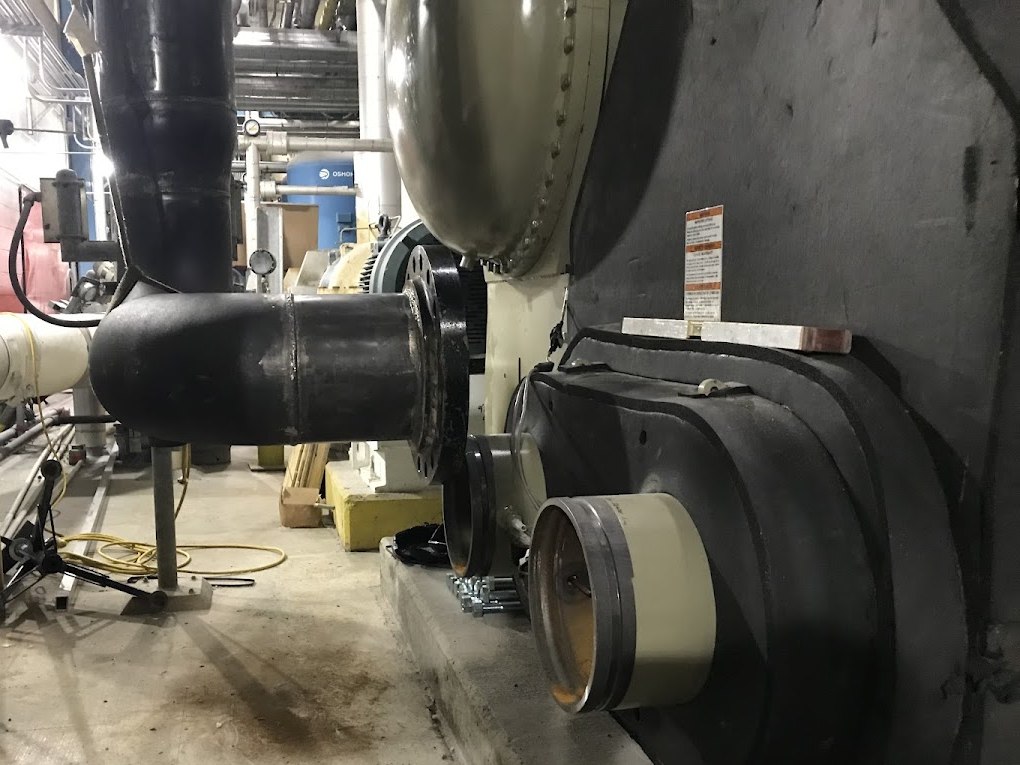 Industrial motor and coupling assembly